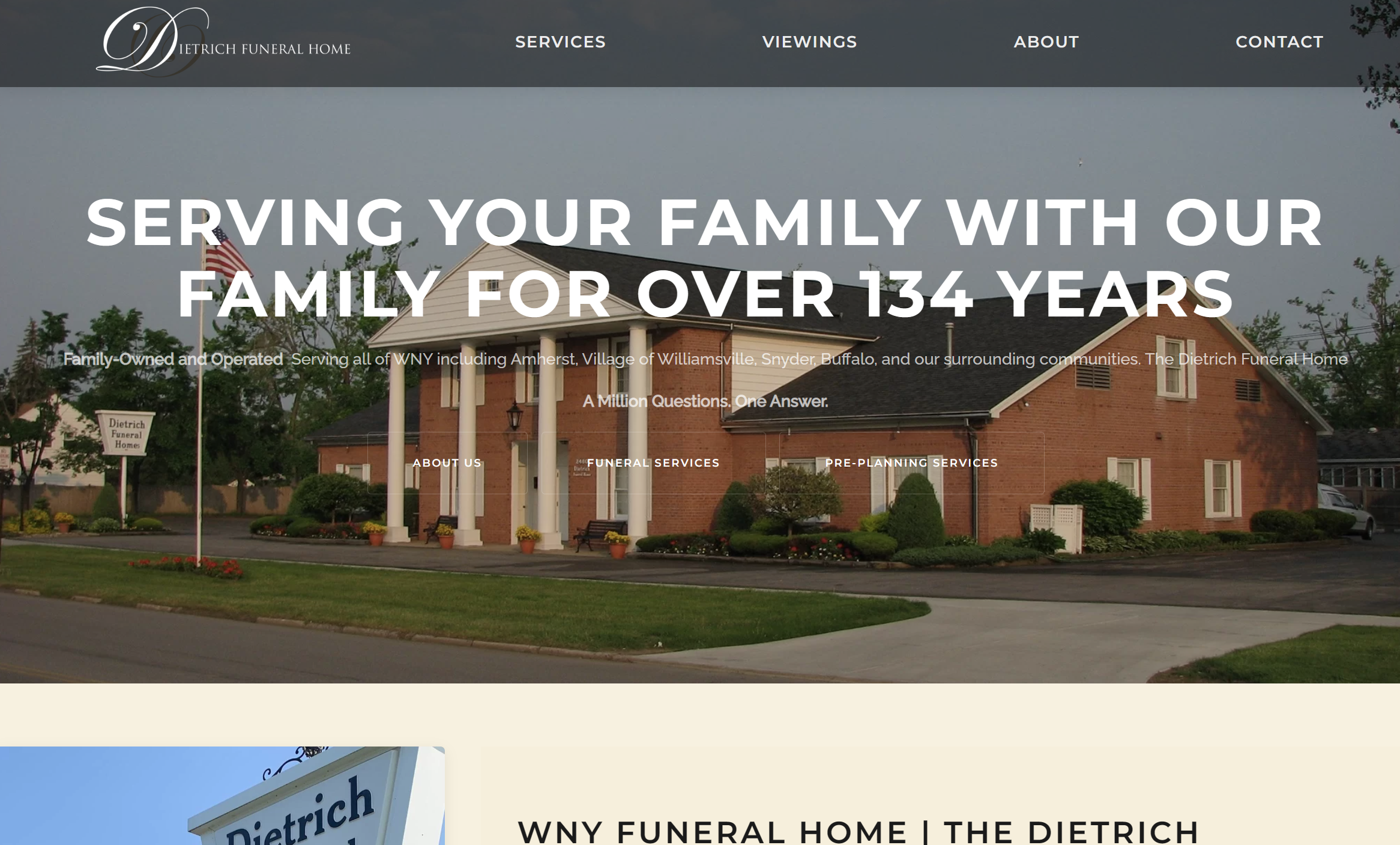 Funeral Home Website