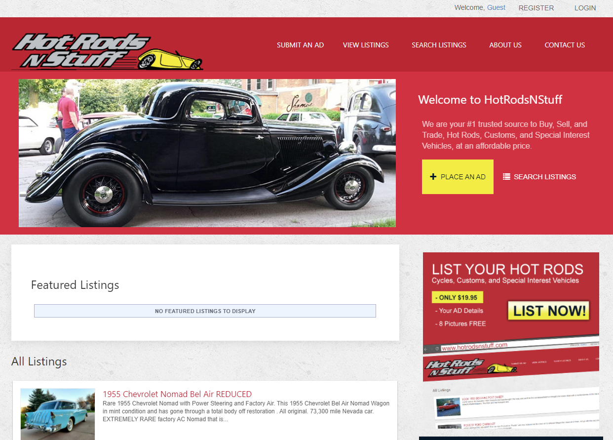 Vehicle Auction Website